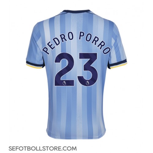 Tottenham Hotspur Pedro Porro #23 Replika Bortatröja 2024-25 Kortärmad